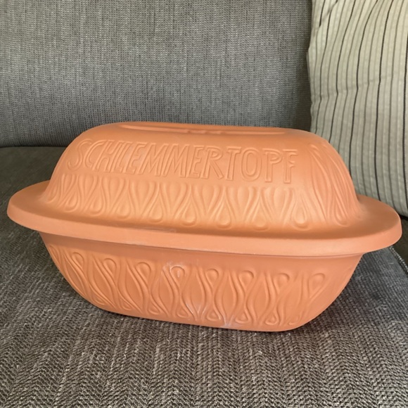 Scheurich-Keramik Other - Vintage Schlemmer-Topf Scheurich Keramik Clay Cooking Bakeware #832 and New Book